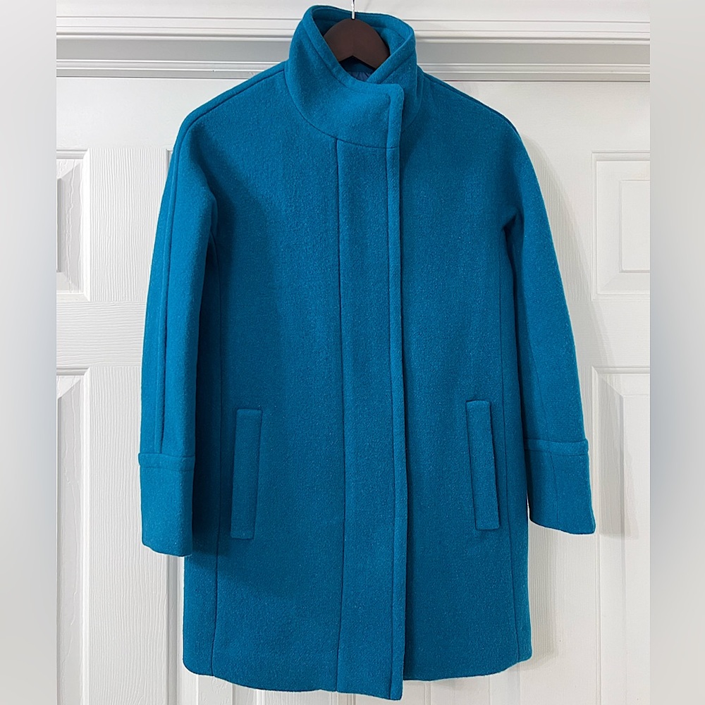 NWT Blue J. Crew Cocoon Coat 00P